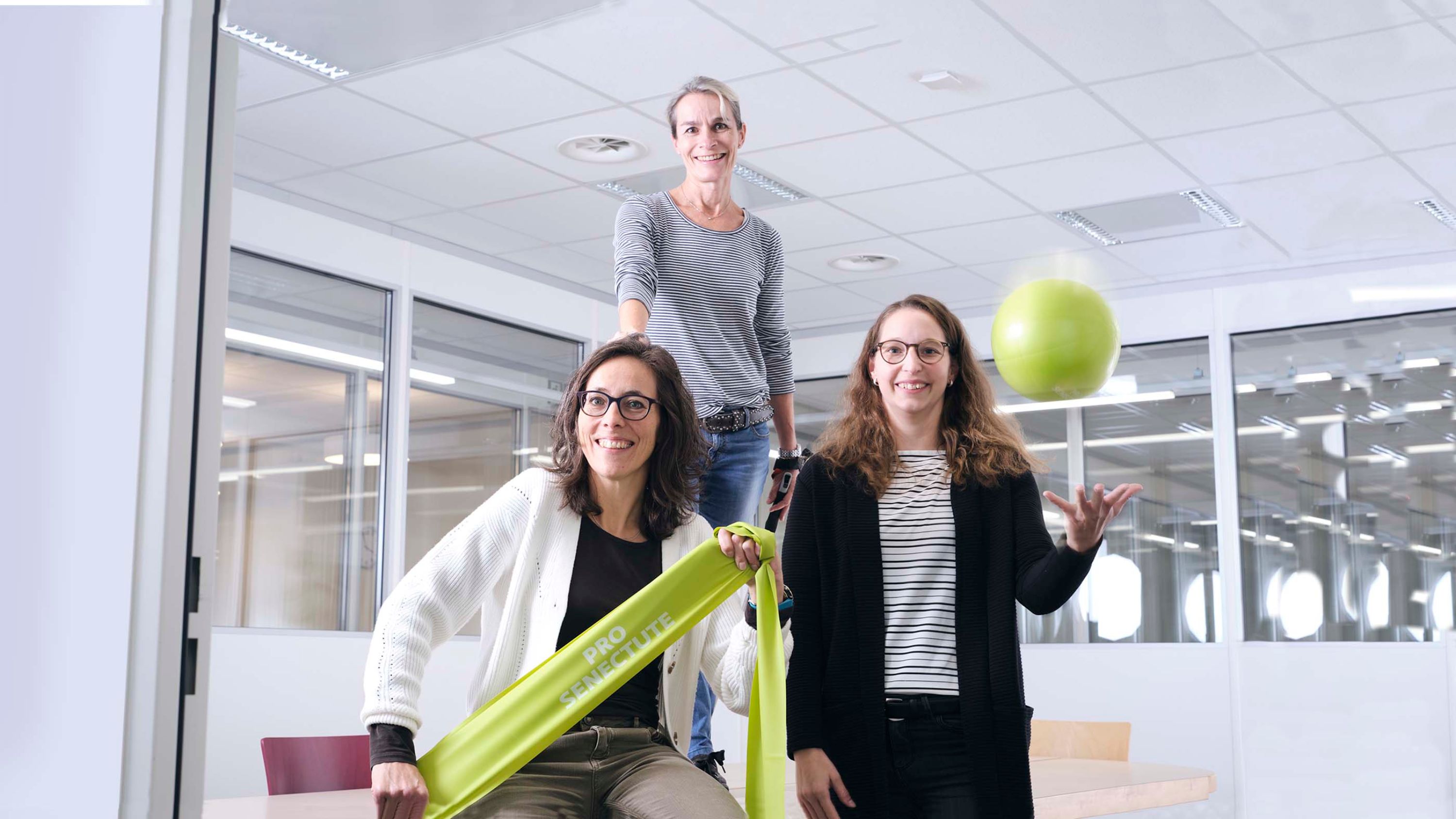 Andrea Hadorn, Andrea Ringier und Manuela Crameri