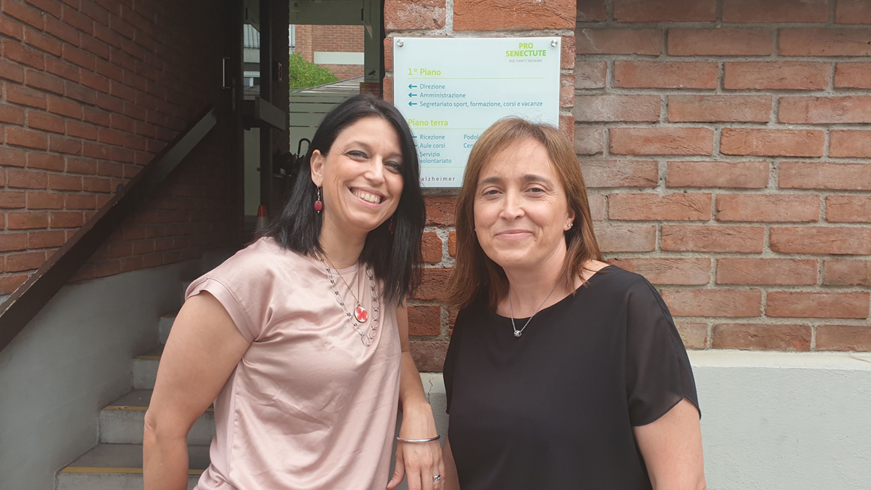 Francesca Ravera und Miriam Benin von Pro Senectute Ticino e Moesano.