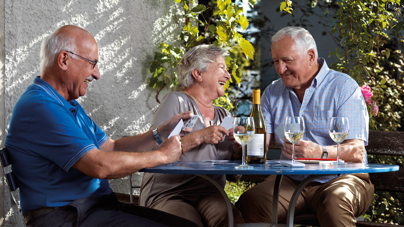 Les seniors au jass.