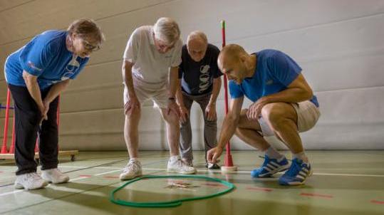 Entraînement en groupe de Pro Senectute