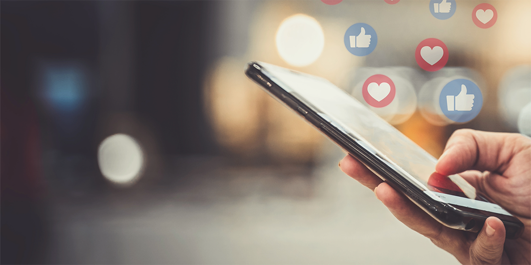 Slider Social Media